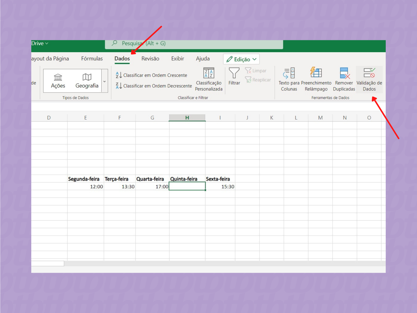 Como fazer validação de dados no Excel / Microsoft / Reprodução