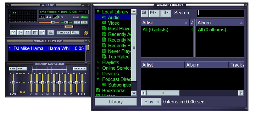 Winamp (Imagem: Reprodução/Windows Latest)