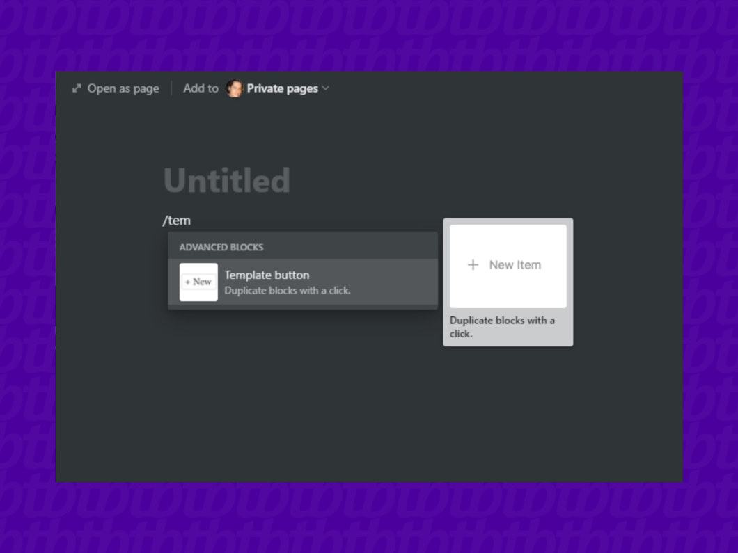 Como criar templates no Notion • Tecnoblog