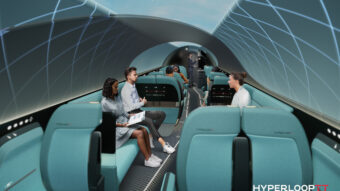 Viajar a até 800 km/h: HyperloopTT mostra design de cápsula para passageiros
