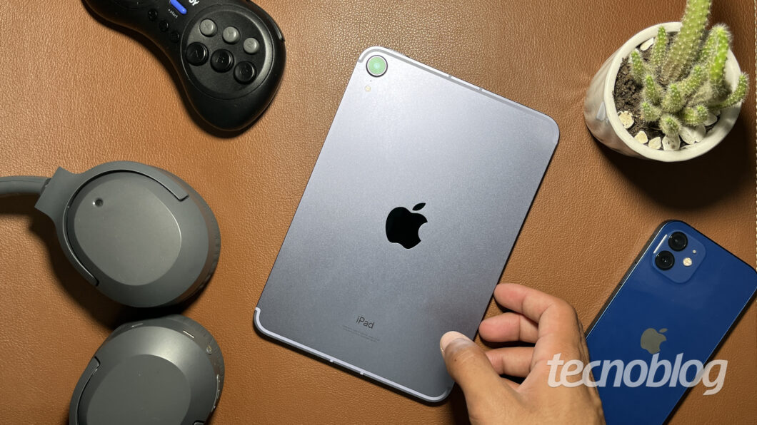 iPad Mini 6 (2021) (Imagem: Darlan Helder/Tecnoblog)