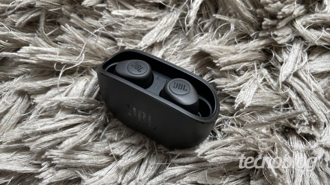 Fones De Ouvido Sem Fio Bluetooth Jbl Wave Buds Preto