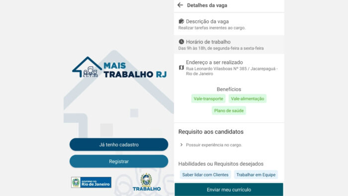 Com desemprego alto, Rio de Janeiro ganha app do governo para achar trabalho