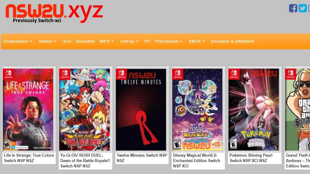 Nintendo Switch ROMs (NSP/XCI) for Emulators & Console