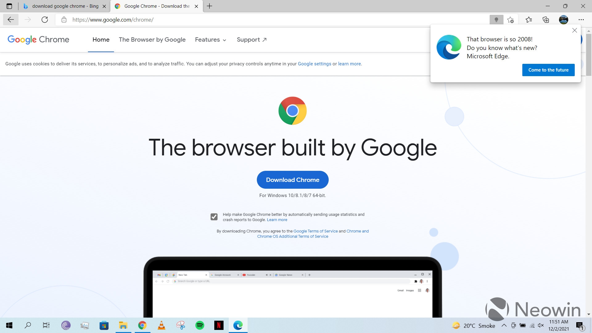 Teste: Google Chrome é o navegador que mais come bateria no Windows 10 -  TecMundo