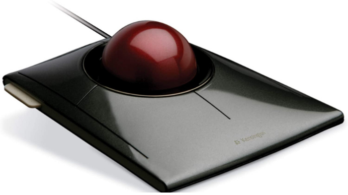 Modelo de mouse trackball central (Imagem: Kensington/Divulgação)