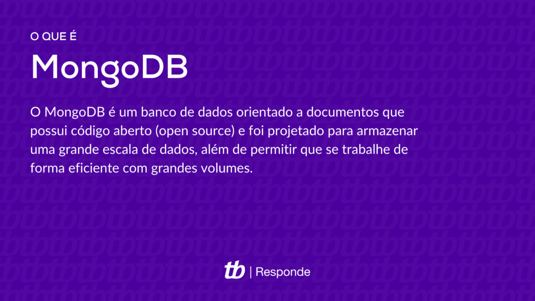 O que é o MongoDB? (Imagem: Vitor Pádua/Tecnoblog)