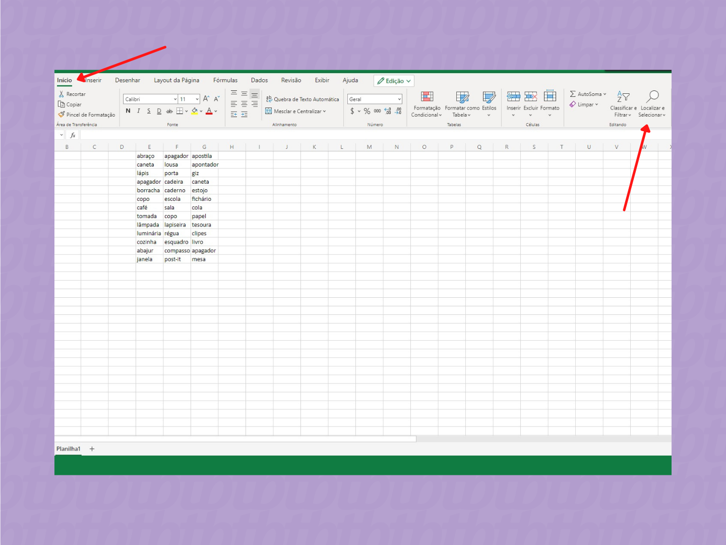 Como pesquisar no Excel [Localizar e Substituir] / Microsoft Excel / Reprodução