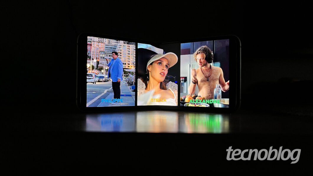 Samsung Galaxy Z Flip 3 (Imagem: Darlan Helder/Tecnoblog)