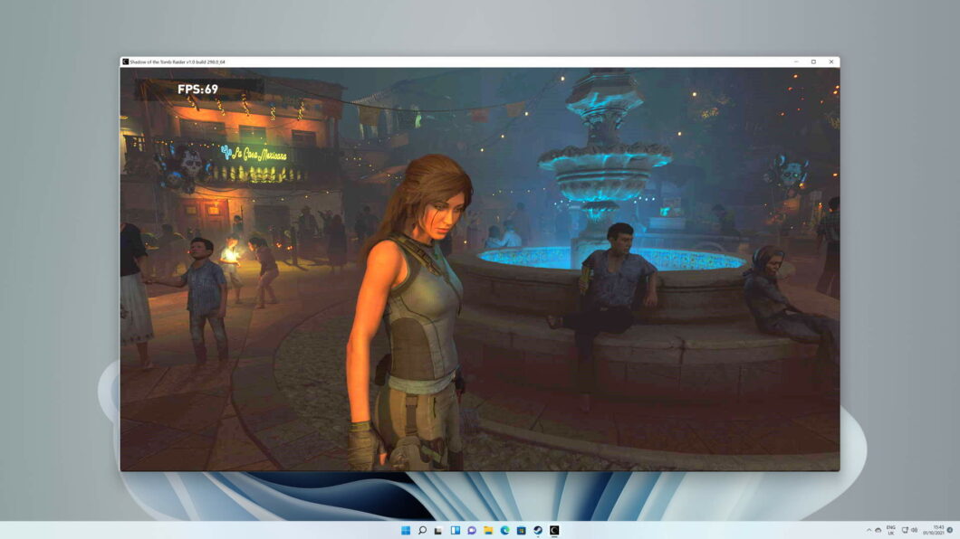 Tomb Raider rodando no Windows 11 (Imagem: Divulgação/Square Enix)