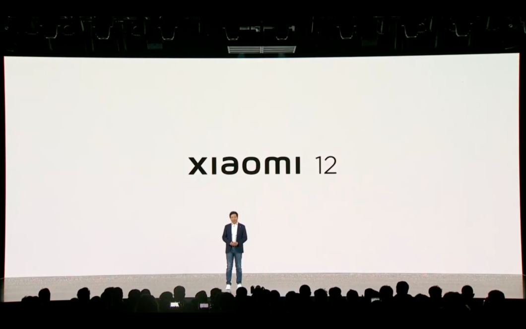 Lançamento do Xiaomi 12 (Imagem: Reprodução)