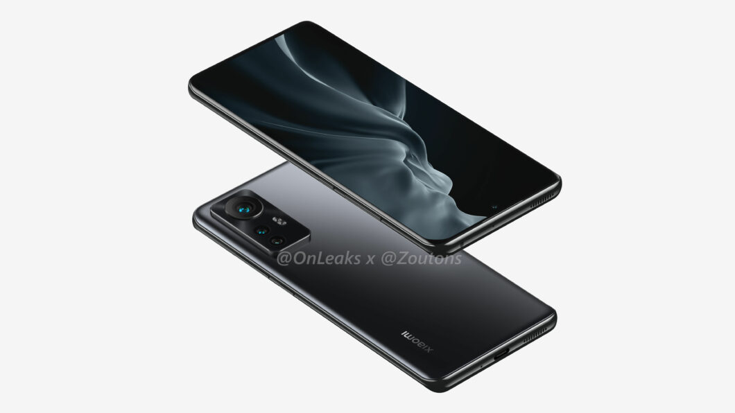 Suposto Xiaomi 12 (Imagem: Reprodução/OnLeaks/Zoutons)