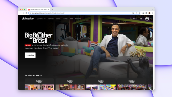 Globoplay permite assistir ao canal Globo ao vivo e de graça