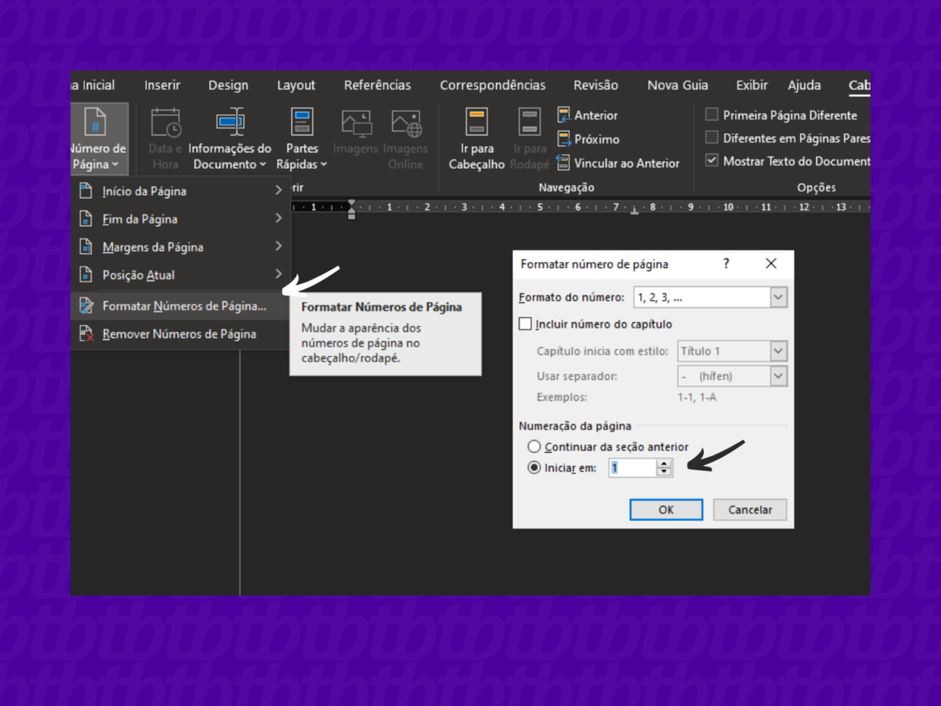 Como Iniciar Numeração A Partir De Qualquer Página No Word Tecnoblog 1613