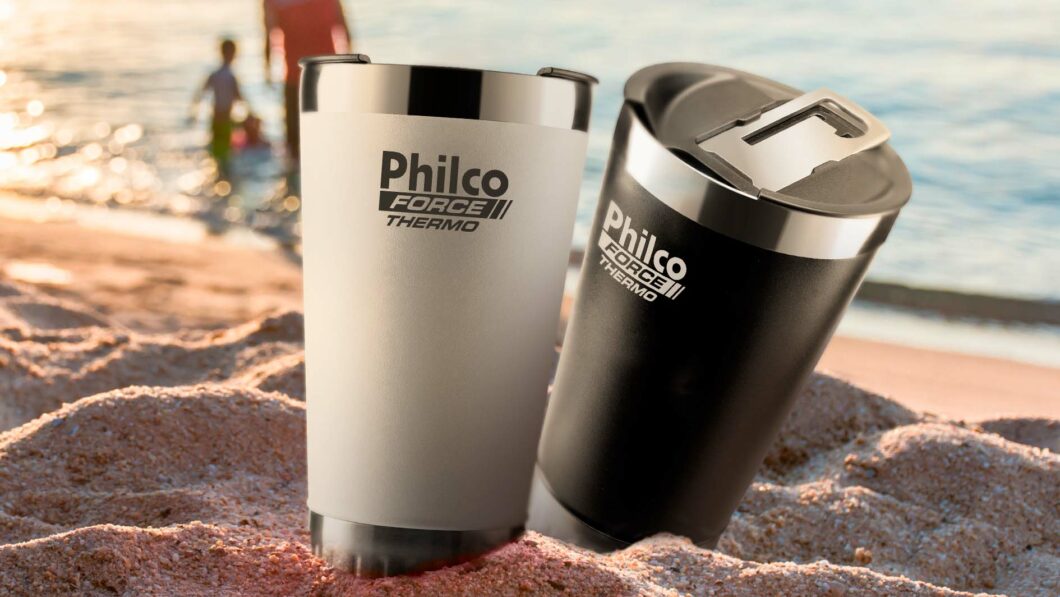 New thermos cups from Philco rivals the Stanley cup keep drinks cold in up to 20 hours (Image: Philco / Disclosure)