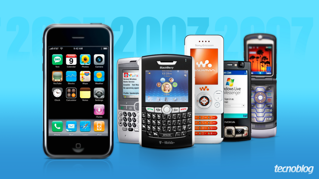 15 anos de iPhone: os principais rivais do celular da Apple em 2007 (Imagem: Guilherme Reis/Tecnoblog)