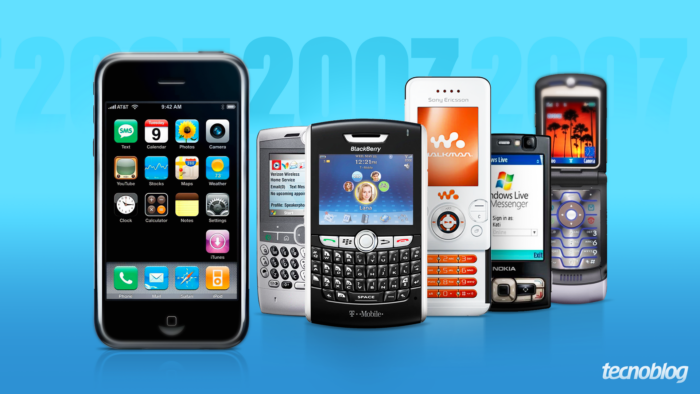 15 anos de iPhone: os principais rivais do celular da Apple em 2007