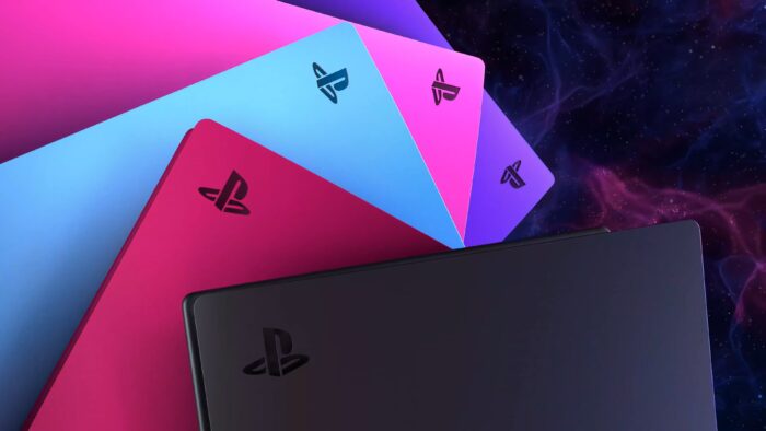 Faceplates coloridas do PlayStation 5 (Imagem: Divulgação/Sony)