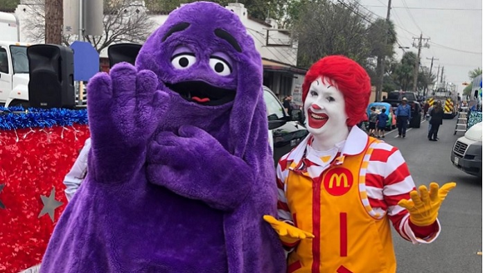 Grimace, personagem das propagandas do McDonald's (Imagem: Reprodução/Instagram)
