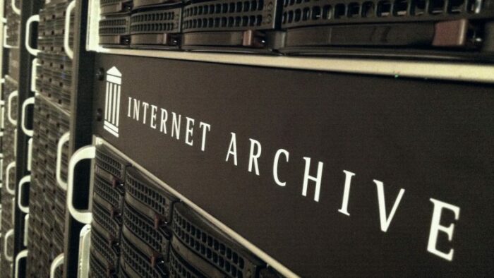 Servidores do Internet Archive (Imagem: John Blyberg)