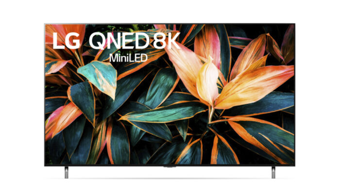 LG QNED com tela Mini LED e resolução 8K (Imagem: Divulgação)