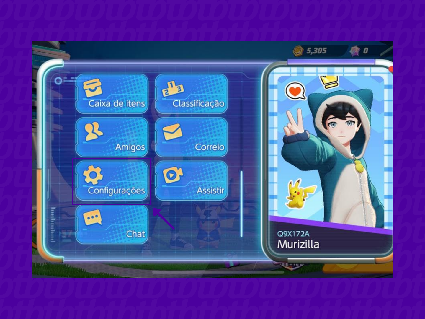 Colocando Pokémon Unite em Português do Brasil