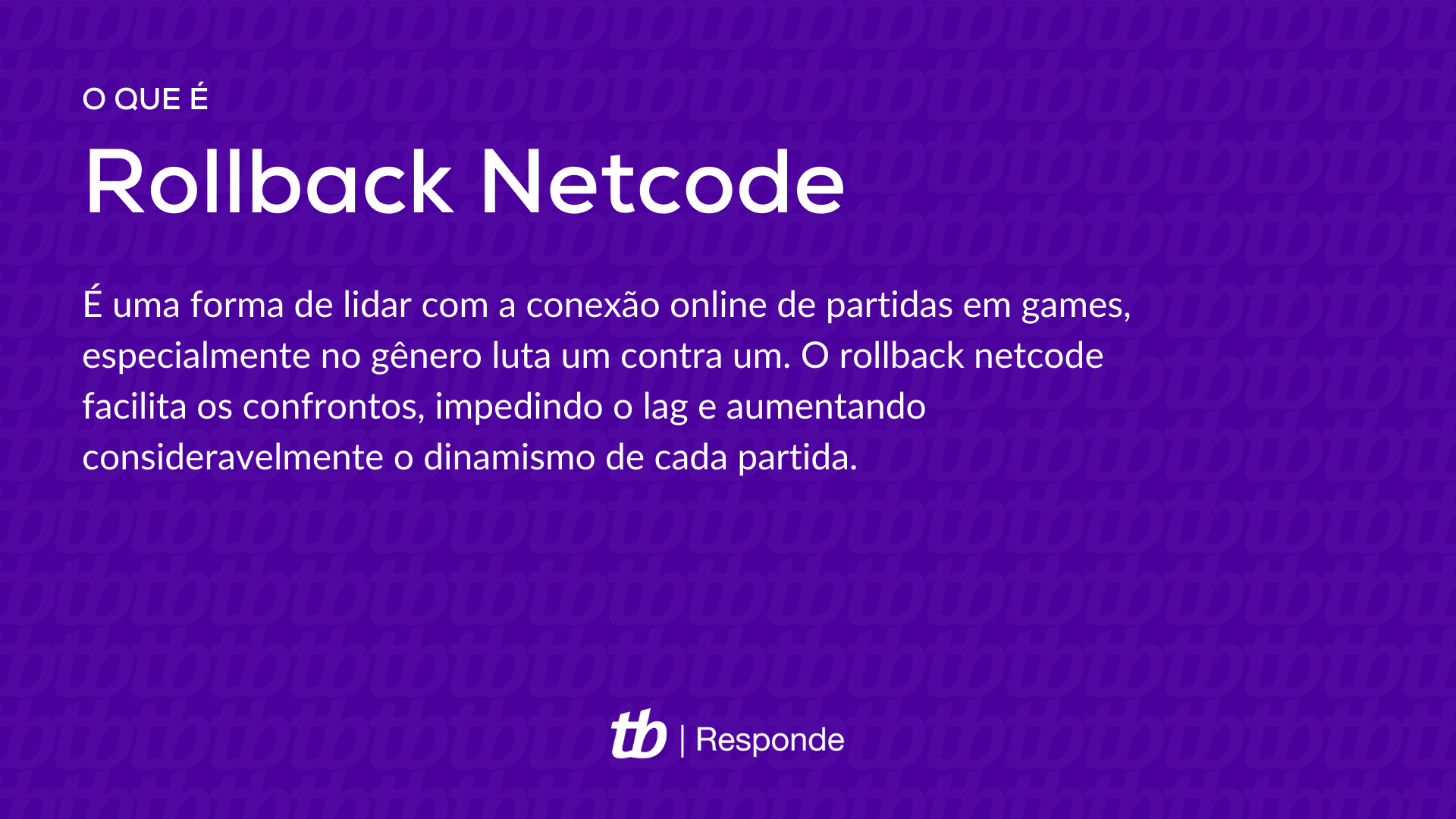 O que é rollback netcode? - Canal do Xbox