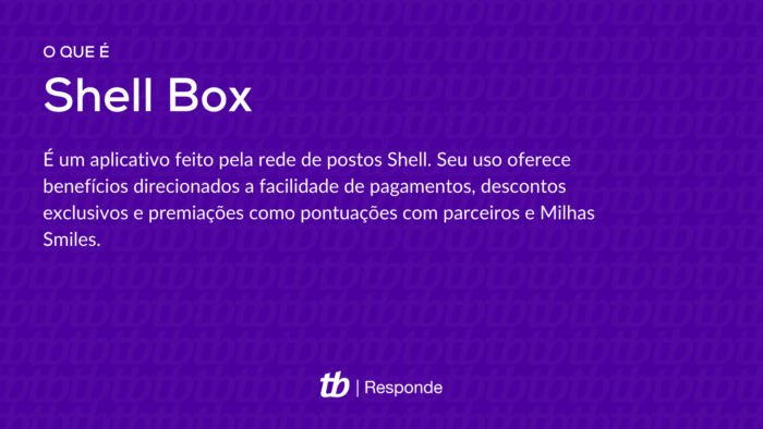 O que é Shell Box?
É um aplicativo feito pela rede de postos Shell. Seu uso oferece benefícios direcionados a facilidade de pagamentos, descontos exclusivos e premiações como pontuações com parceiros e Milhas Smiles.