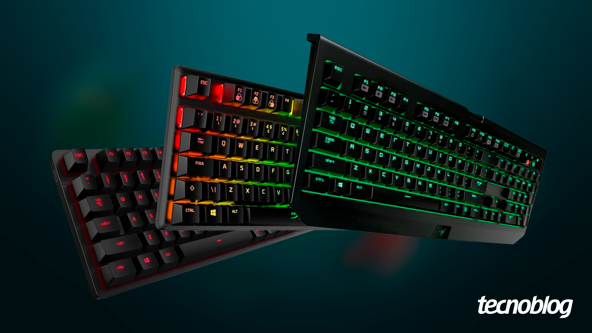 Teclados Gamer - Menor Preço do Brasil