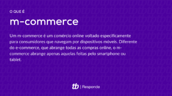 O que é um m-commerce?