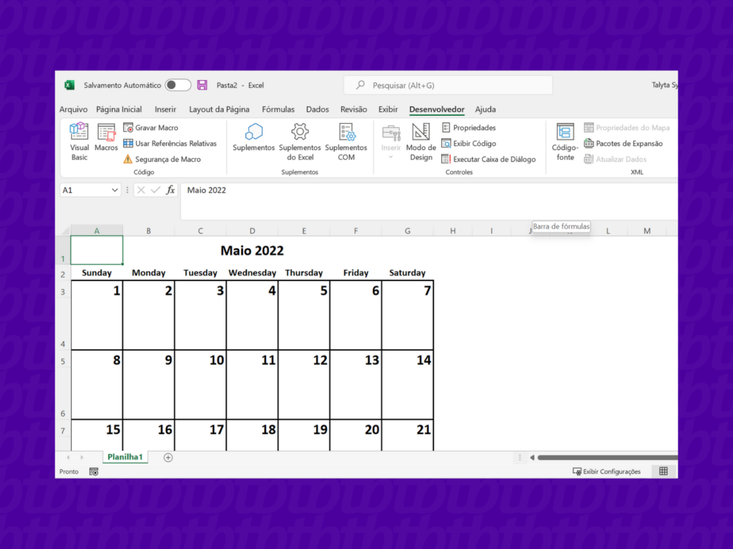 Como fazer um calendário no Excel • Aplicativos e Software • Tecnoblog