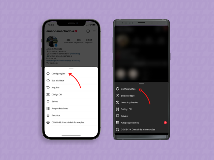 Como copiar o link do perfil no Instagram – Tecnoblog
