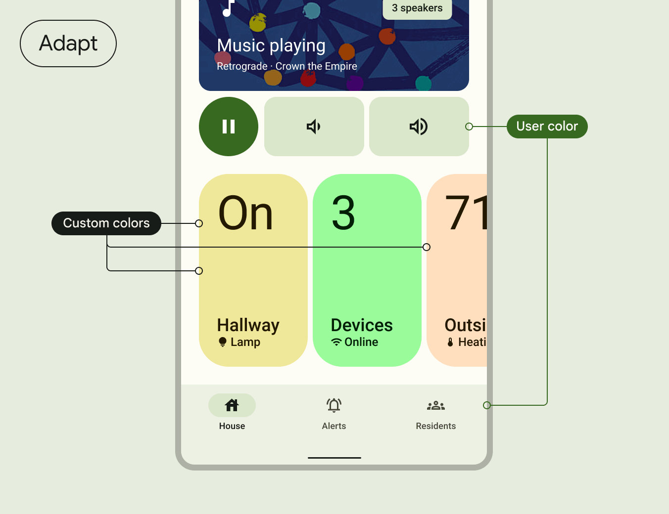Cores da interface podem se adaptar ao Material You do <a href='https://meuspy.com/tag/Espiao-para-Android-gratis'>Android</a> 12