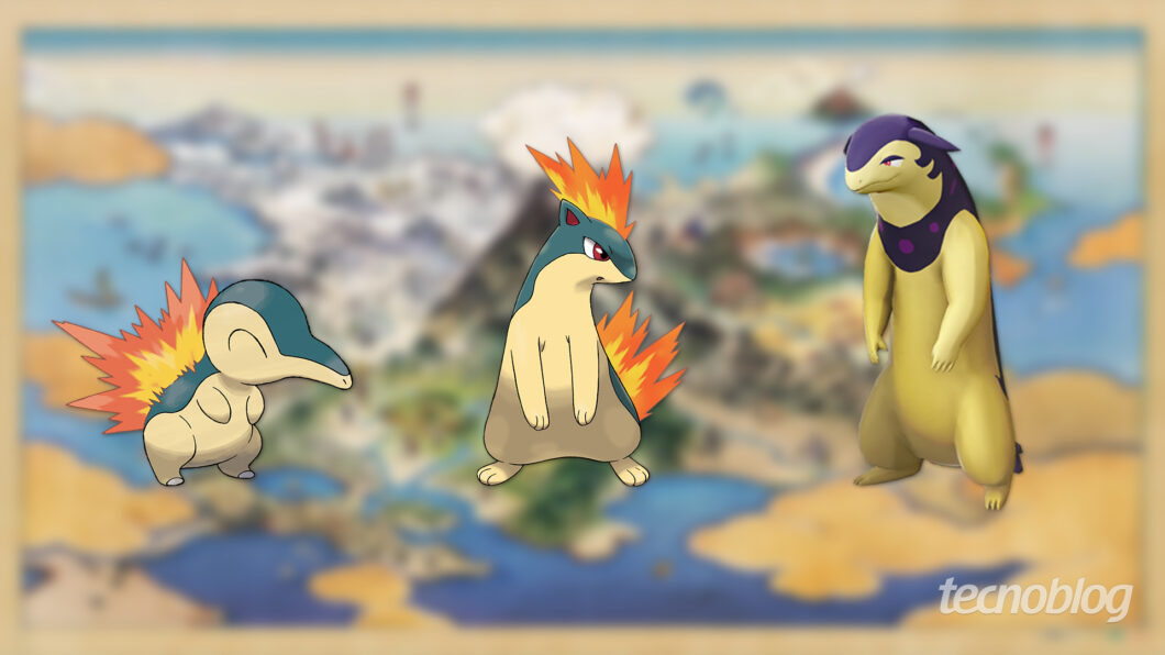 Por que escolheram Cyndaquil como inicial de Pokémon Legends Arceus?