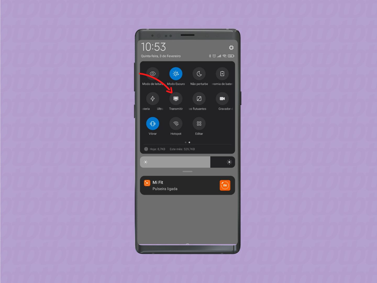 screenshot transmitir celular android