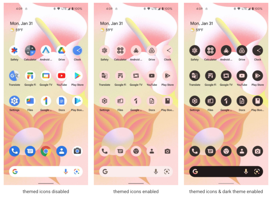 Android 13 vai facilitar personalização de ícones