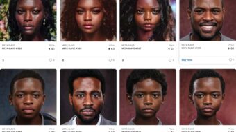 Grupo vende fotos de pessoas negras como “NFTs de escravos” e é criticado