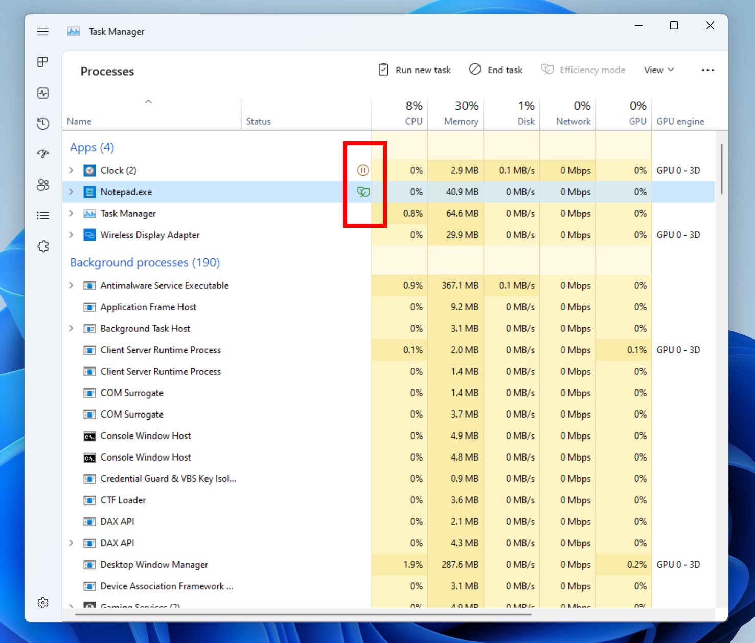 Windows 11 pode usar menos energia sem derrubar desempenho graças ao EcoQoS