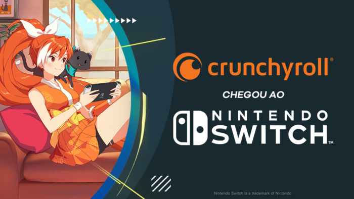 Nintendo Switch fica mais otaku e recebe aplicativo da Crunchyroll