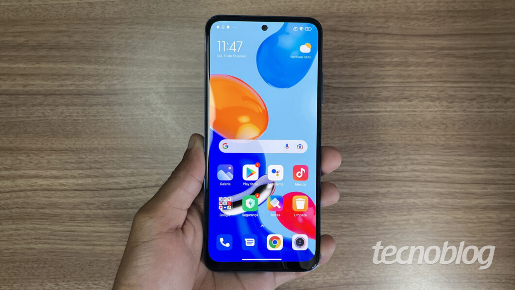 Xiaomi Redmi Note 11 (Imagem: Darlan Helder/Tecnoblog)