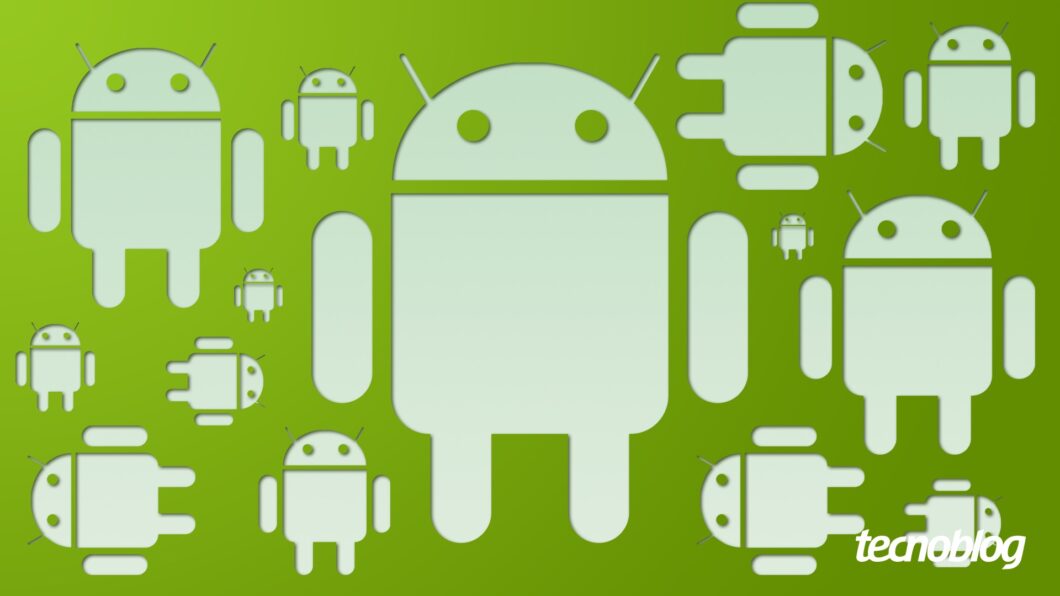 Robô mascote do Android
