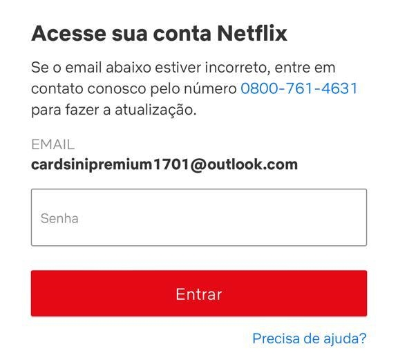 Golpe usando nome da Netflix pede dados pessoais dos clientes