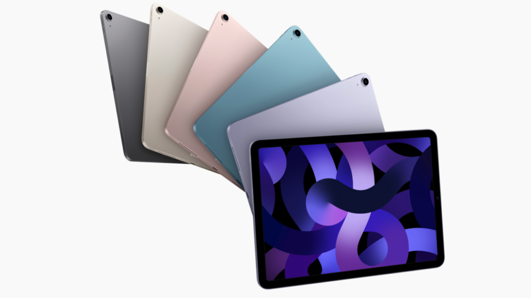 iPad Air de 2022 terá cinco diferentes cores 