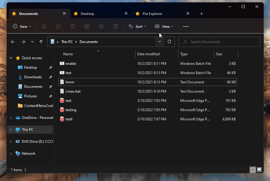 Abas do Explorador de Arquivos para Windows 11 recebe incrementos (Imagem: Reprodução/Windows Latest)