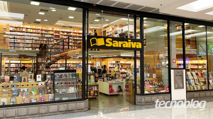Loja da Saraiva em shopping (imagem: Emerson Alecrim/Tecnoblog)