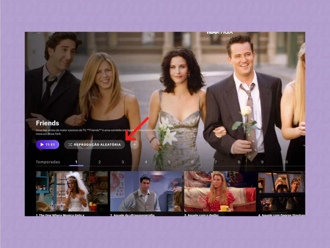 HBO Max facilita assistir a episódios aleatórios de Friends, The Office e mais / HBO Max / Reprodução