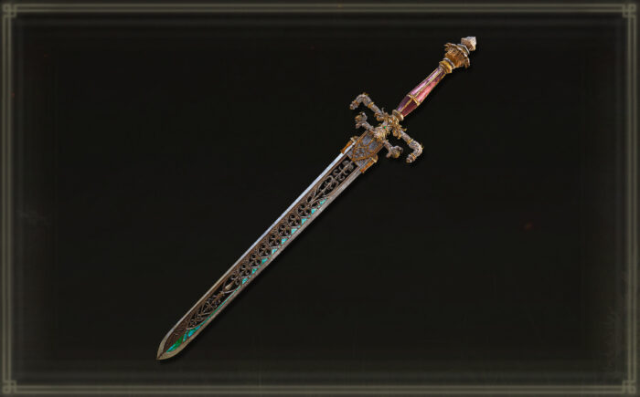 Espada da Noite e da Chamas, arma lendária de Elden Ring