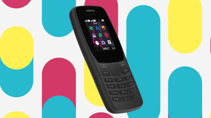 O Nokia 110 é um exemplo de um feature phone (Imagem: Divulgação)