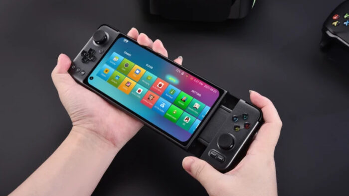 GPD XP Plus é um clone do Nintendo Switch com controles em módulos magnéticos