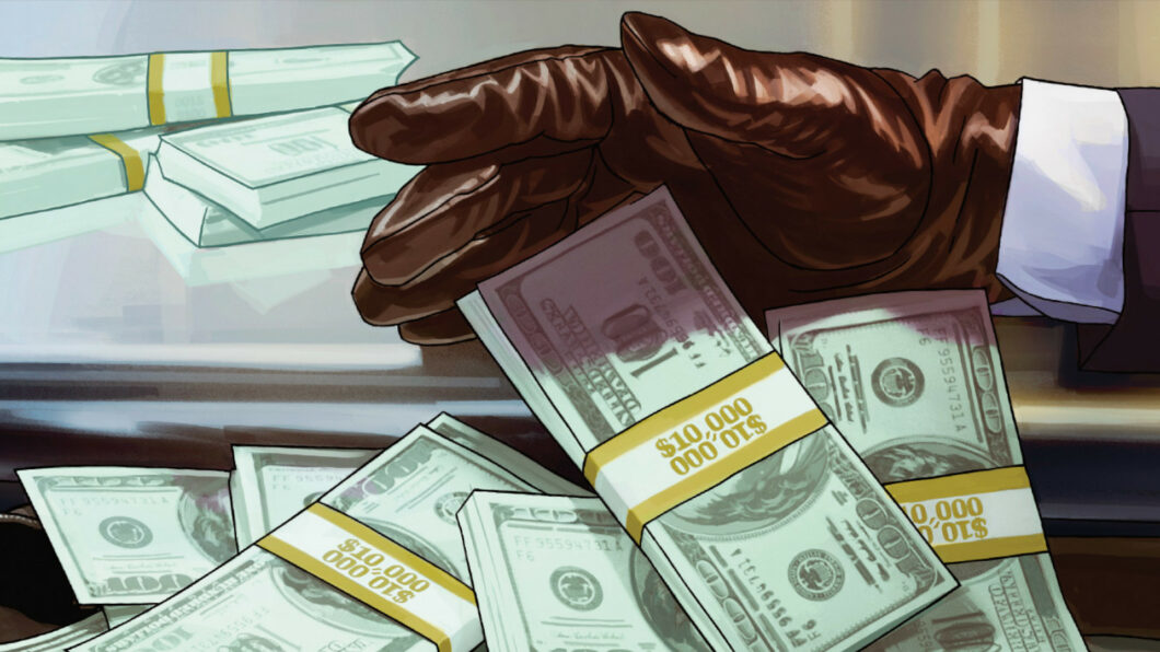 Dinheiro em GTA (Imagem: Divulgação/Rockstar)
